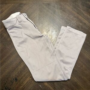 Easton grey boys YM baseball pants